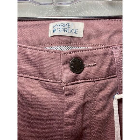 NEW Market & Spruce Mauve Purple Skinny Leg Jeans Women's Size 6 - Picture 4 of 9